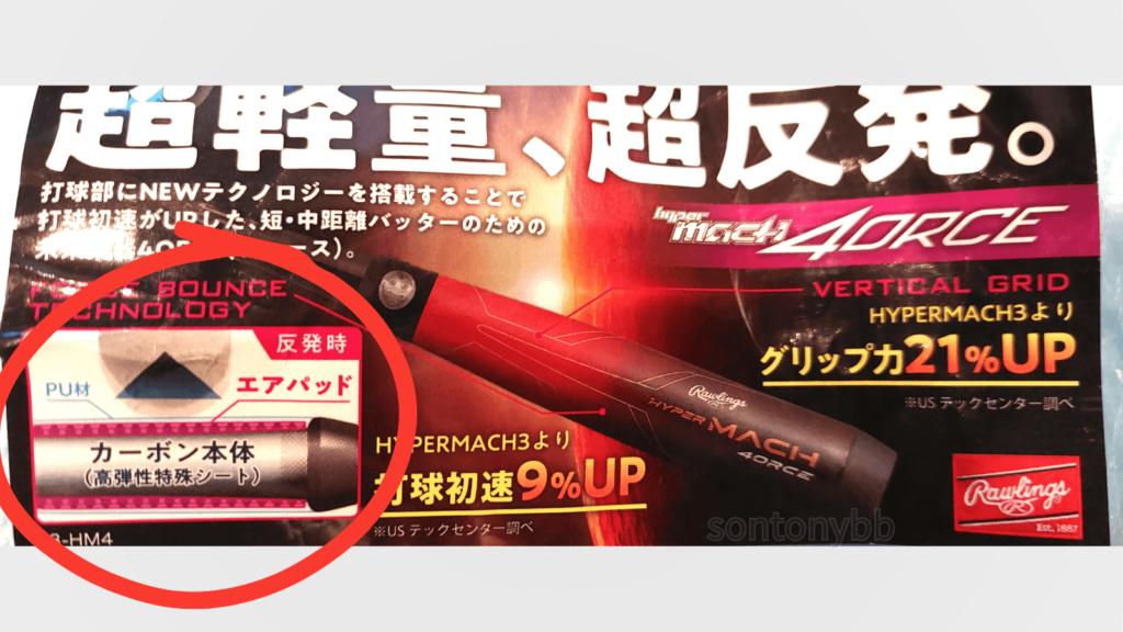 【徹底分析】「ハイパーマッハフォース」は軽くて振り抜きやすい高反発バット