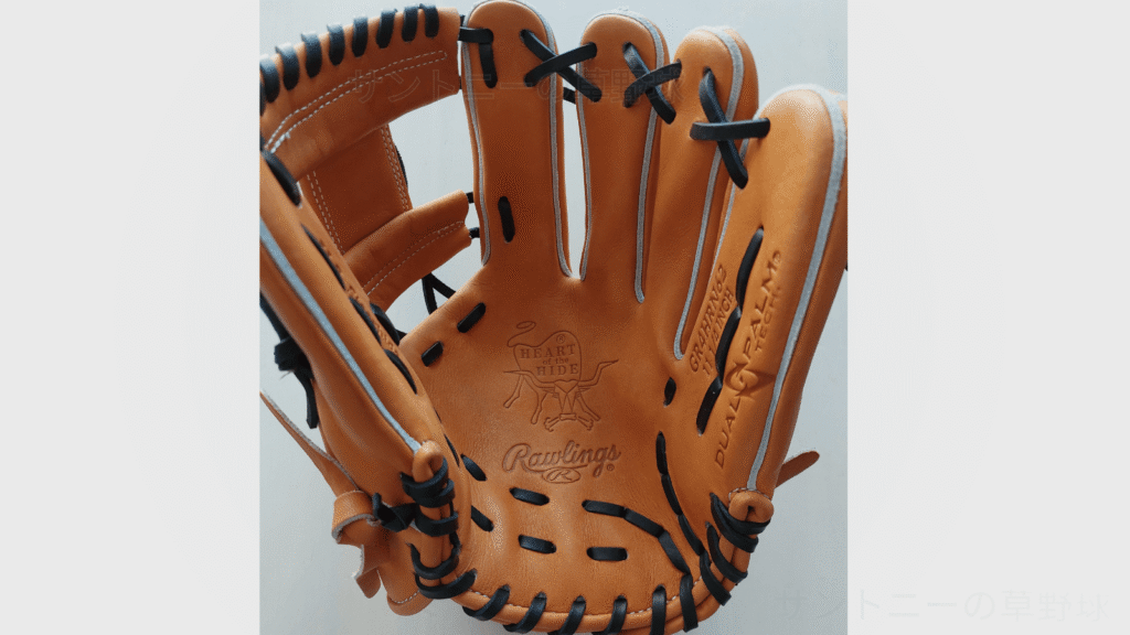 【ローリングス】内野手用グラブ「N62型」の特徴と感想