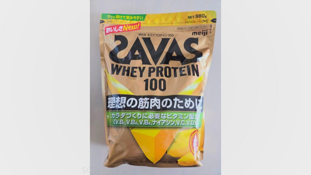 【プロテイン】ザバス ホエイプロテイン バナナ風味を買ってみた